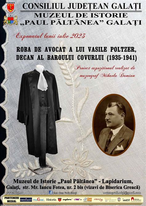Galaţi Exponatul lunii iulie 2023 la Muzeul de Istorie Paul Păltănea