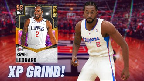 6 HOUR XP GRIND FOR GALAXY OPAL KAWHI LEONARD IN NBA 2K21 MYTEAM On