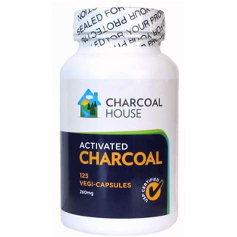 Activated Charcoal Capsules | Homeward Publishing Ministries