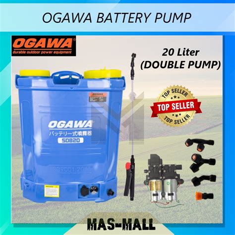 Pump Racun Bateri OGAWA SP 16L 18L 20L Battery Sprayer Pam Racun