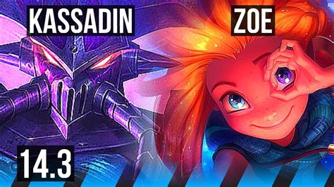 Kassadin Vs Zoe Mid Games Br Master Youtube