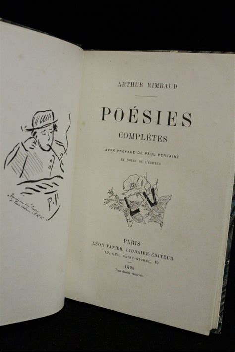 RIMBAUD Poésies complètes Edition Originale Edition Originale