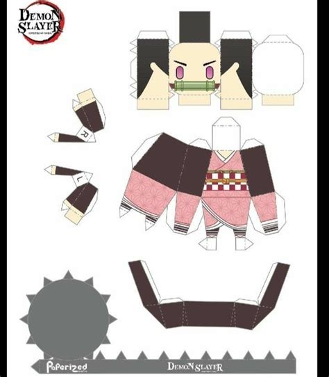 Pin En Kimetsu No Yaiba Papercraft