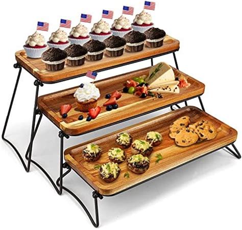 Eco Friendly Cupcake Stand Food Platter Serving Tray