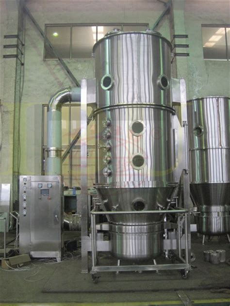 Top Spray Granulation Fluidized Bed Dryer Granulator Machine Sealed