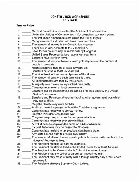 Easy First Ten Amendments Quiz With Pictures