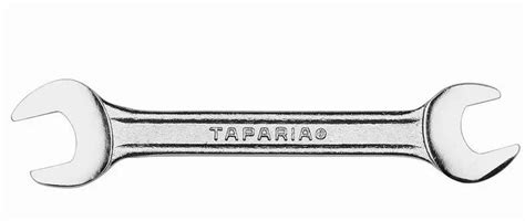 Taparia Phosphate Plated Ribbed Double Ended Spanner Size X Mm