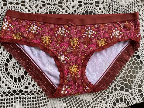 No Boundaries Floral Cotton Xl Bikini Panties Underw Gem