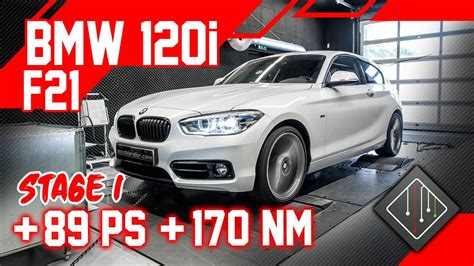 BMW 120i F21 Softwareoptimierung Stage 1 Chiptuning Dyno Mcchip