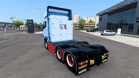 SCANIA R BY FRED UNLOCKED 1 45 1 46 ETS2 Mods Euro Truck