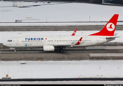 TC JHA Turkish Airlines Boeing 737 8F2 WL Photo By Andri Cueni ID