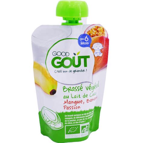 Goodgout Brasse Vegetal Mangue Banane Passion G B B