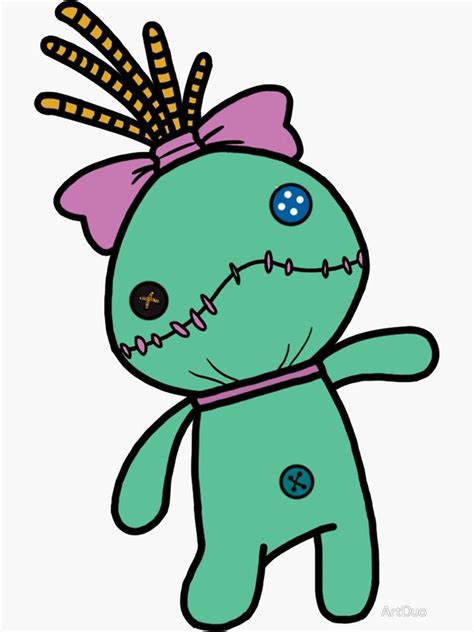 Scrump The Doll Sticker By Artduo Lilo And Stitch Characters