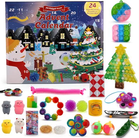 Fidget Toy Advent Calendar For Kids Christmas Advent Calendars 2024