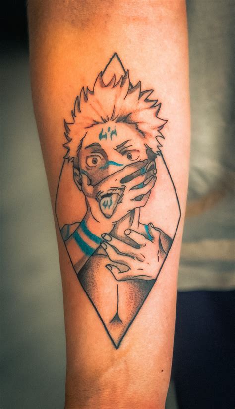 Jujutsu Kaisen Tattoo Tattoos Bts Tattoos Anime Tattoos