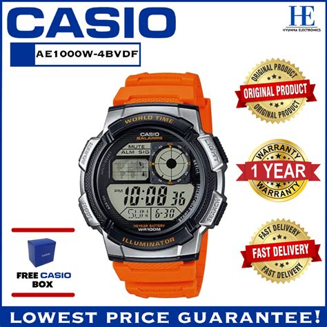 Casio Ae W Original Sporty Watch With M Water Resistance