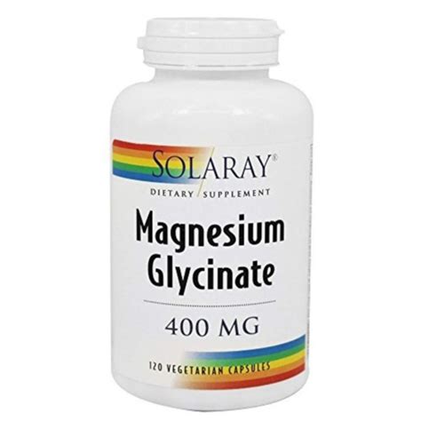 Magnesium Glycinate 400 Mg 120 Capsules Buyon Pk