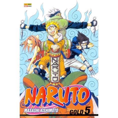 Mang Naruto Gold Volume Panini Lacrado Escorrega O Pre O