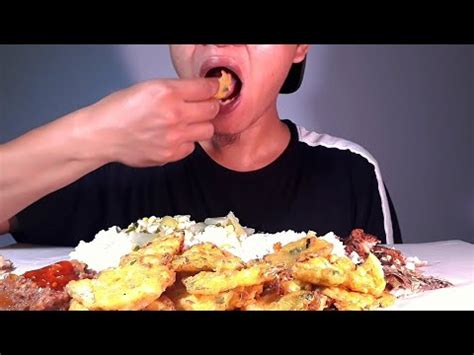 Fried Cake Fish Iftar 이프타르 イフタール ศลอด ASMR Mukbang Eating Sound