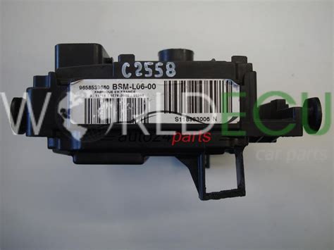 COMFORT CONTROL MODULE BSI BSM CITROEN PEUGEOT S118983006N 9658539680