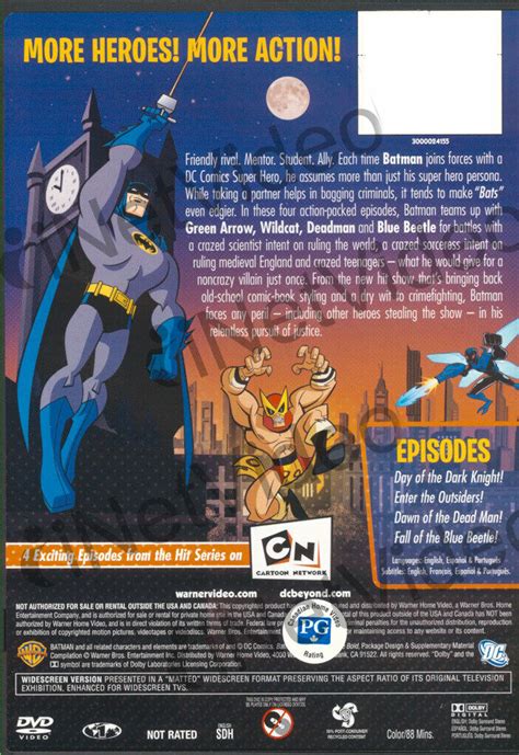 Batman The Brave And The Bold Volume New Dvd Ebay