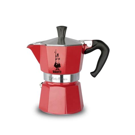 Cafeteira Bialetti Moka Express Vermelha 3 Xícaras Pão de Açúcar