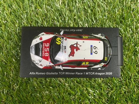 Spark Modelauto Alfa Romeo Giulietta Tcr Winner Race