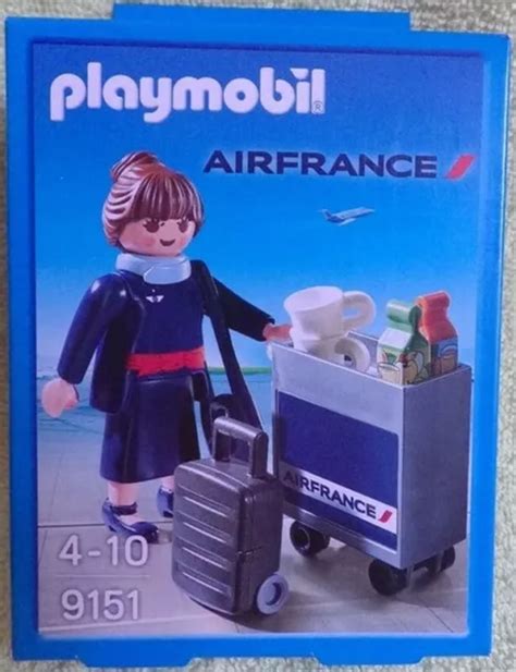 Playmobil H Tesse De L Air Air France Eur Picclick Fr