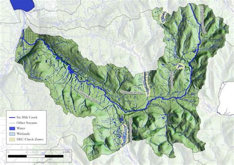 Six Mile Creek A Virtual Journey Down The Watershed