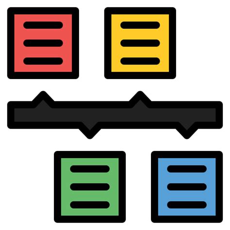 Infographic Generic Outline Color Icon