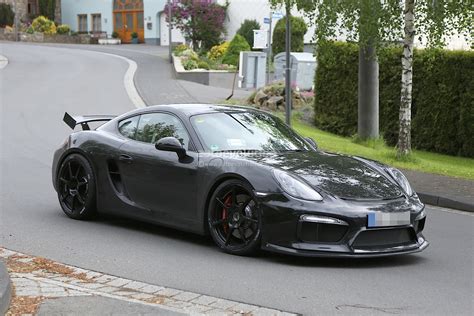 Porsche Cayman GT4 Spied Racing towards Production - autoevolution