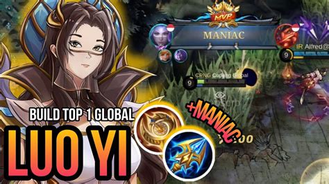 Luo Yi Janda Gurun Mendadak Maniac Build Top Global Youtube