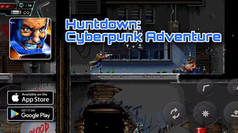 Huntdown Cyberpunk Adventure Android Gameplay Youtube