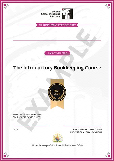 Intuit Bookkeeping Professional Certificate Nibhtschools