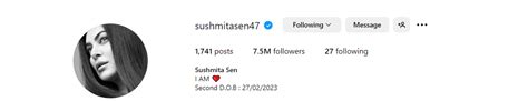 Why Sushmita Sen added a new birth date to her Instagram bio? | Celebrity News - News9live