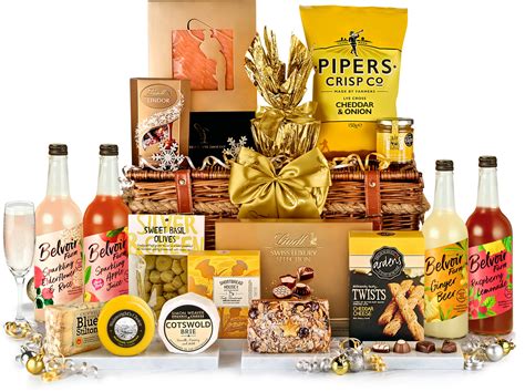 Christmas Star Hamper With Alcohol Free Pressés Regency Hampers