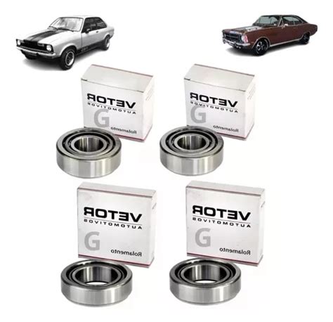 Kit Rolamento Diferencial Opala Cil Chevett Braseixos