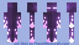 Powerful Glowing Enderman Minecraft Skin