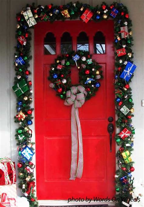 Decorating A Storm Door For Christmas Psoriasisguru