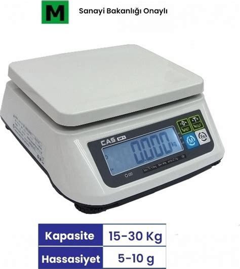 Cas Sw Ii Kg Approved Weighing Scale Hepsiburada Global