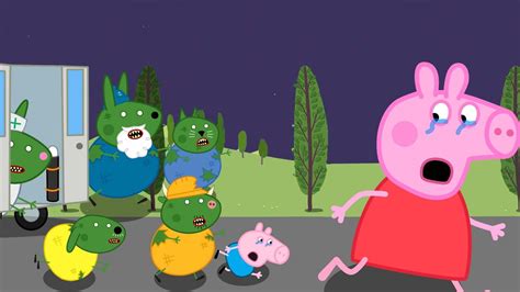 PEPPA PIG APOCALYPSE ZOMBIE PEPPA PIG ANIMATION ROBLOX FUNNY YouTube