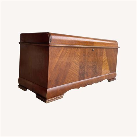 Waterfall Art Deco Vintage Lane Cedar Chest Aptdeco