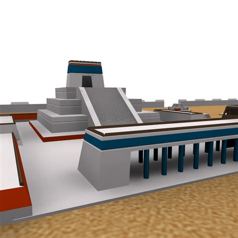 Tenochtitlan 3d Ancient City Max 2010 3d Model Cgtrader