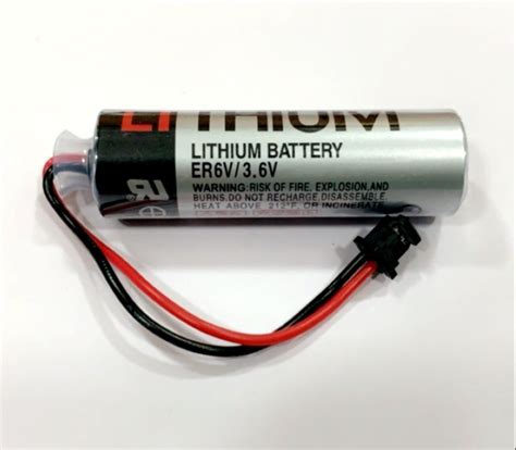 Toshiba ER6V 3 6V Lithium Battery 16 G Battery Capacity 2400 Mah At