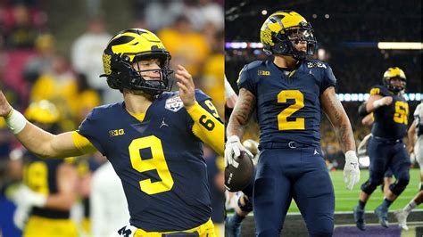 Michigan Players Going Into The Nfl Draft Ft Jj Mccarthy