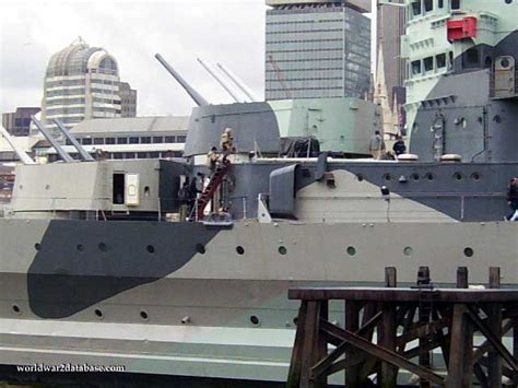 Hms Belfast Forward Turrets The World War Ii Multimedia Database