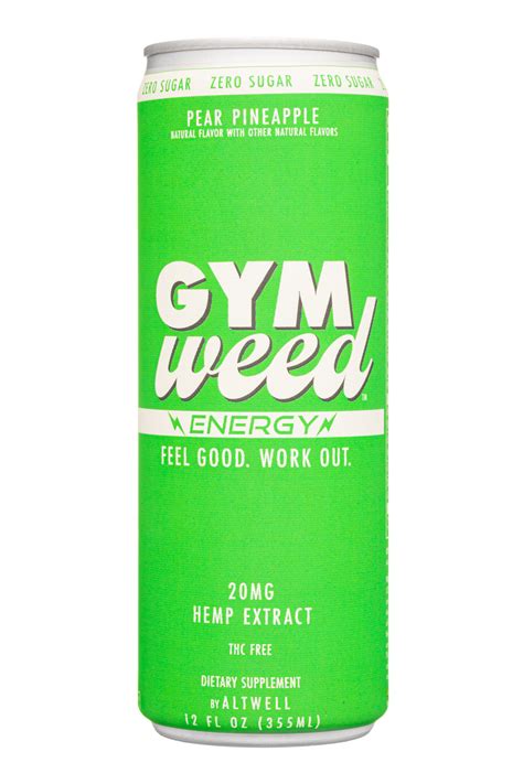 View Media 40986 Gymweed 12oz 2022 Energy Pearpineapple Front