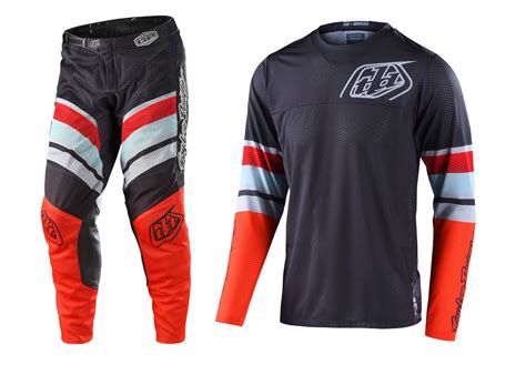 Troy Lee Designs 2022 GP Air Jersey And Pant Combo Warped Charcoal