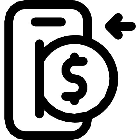 Deposit Money Bank Salary Saving Phone Currency Vector Svg Icon Svg Repo