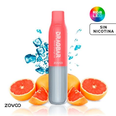 Pod Desechable Zovoo Dragbar S Blood Orange Ice By Voopoo La Casa